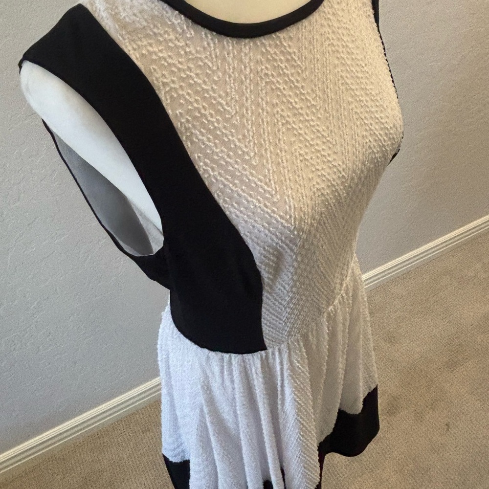 Rachel Rot Color Block Dress Sz 10